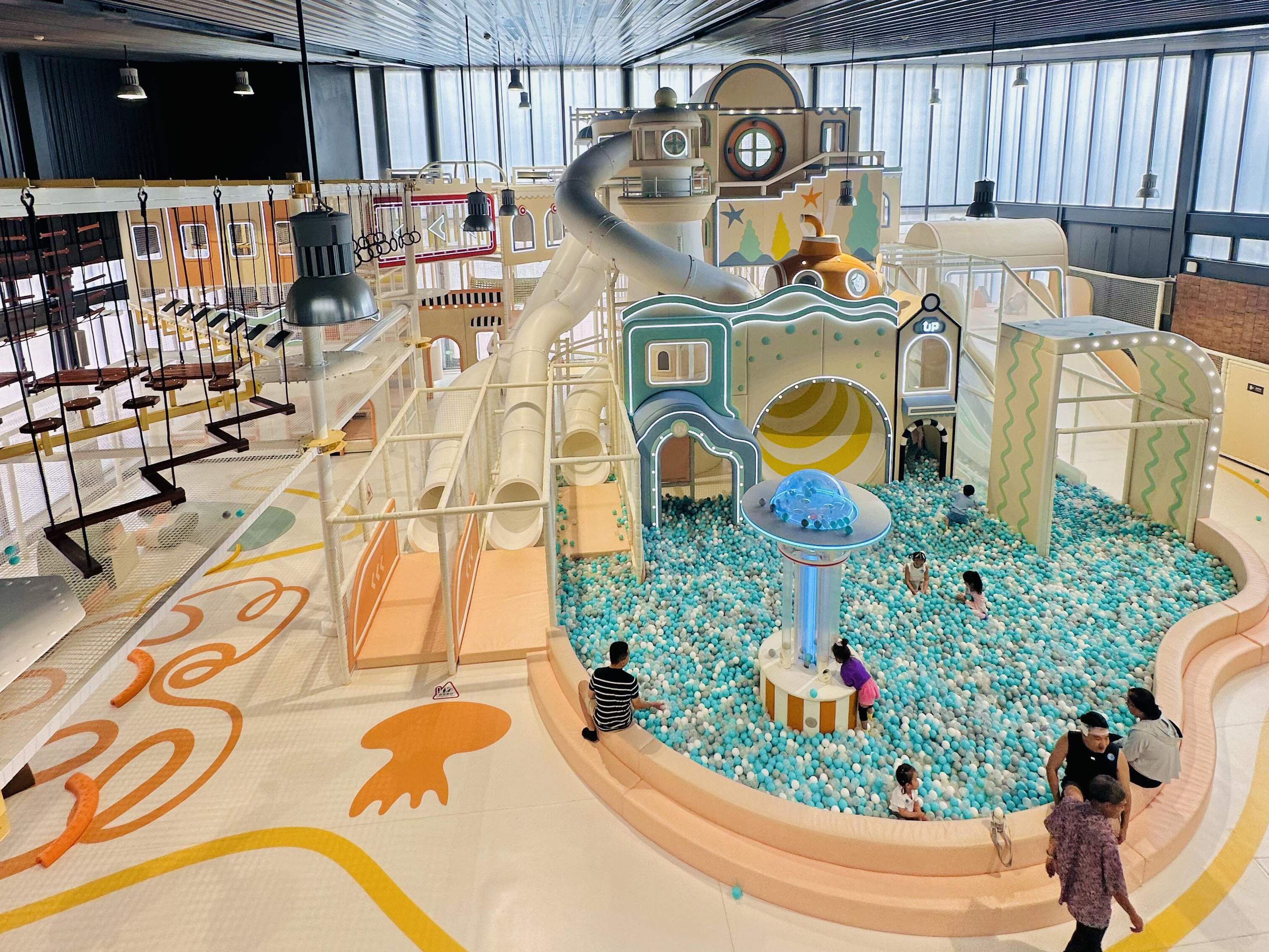 空间即效益：室内儿童乐园区域划分